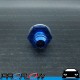 PROFLOW Male Metric M18x1.5 To Male AN -6 (6AN) Fitting Adapter Blue