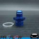 PROFLOW Male Metric M18x1.5 To Male AN -6 (6AN) Fitting Adapter Blue