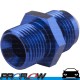 PROFLOW Male Metric M18x1.5 To Male AN -6 (6AN) Fitting Adapter Blue