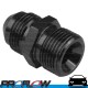 PROFLOW Male Metric M20x1.5 To Male AN -6 (6AN) Fitting Adapter Black