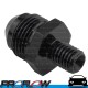 PROFLOW Male Metric M10x1.0 To Male AN -4 (4AN) Fitting Adapter Black