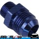 PROFLOW Male 1/4" BSPP To Male AN -6 (6AN) Fitting Adapter Blue