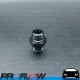 PROFLOW Male 1/4" BSPP To Male AN -6 (6AN) Fitting Adapter Black