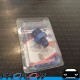 PROFLOW Male 1/2" BSPP To Male AN -6 (6AN) Fitting Adapter Blue